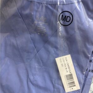 Lydia's Blue Scrub Top & Bottom NEW